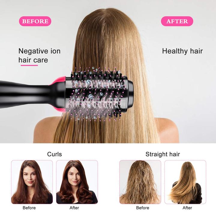 Hair Dryer & Volumizer Hot Air Brush