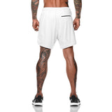 Men 2 in 1 Running Shorts