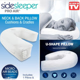 2019 Newest Hot High Plus Side Sleeper Pillow Sleep Buddy U-Shaped Pillow Waist Support Pillow