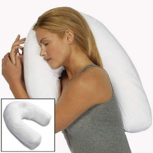 2019 Newest Hot High Plus Side Sleeper Pillow Sleep Buddy U-Shaped Pillow Waist Support Pillow