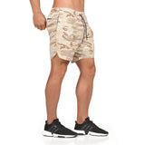 Men 2 in 1 Running Shorts