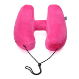 New H Shape Inflatable Travel Pillow